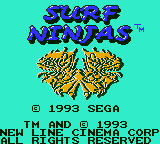 Screenshot Surf Ninjas