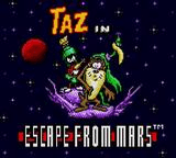 Screenshot Taz in Escape from Mars