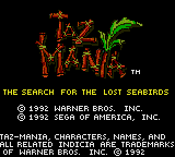 Screenshot Taz-mania