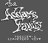 Screenshot The Addams Family - Pugsley's Scavenger Hunt