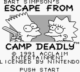 Screenshot Bart Simpson's Escape from Camp Deadly