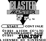 Screenshot Blaster Master Boy