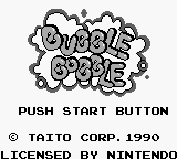 Screenshot Bubble Bobble