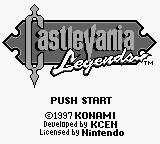 Screenshot Castlevania Legends