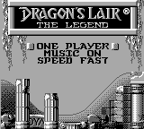 Screenshot Dragon's Lair : The Legend
