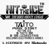 Screenshot Hit the Ice : The Video Hockey League