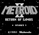 Screenshot Metroid II : Return of Samus