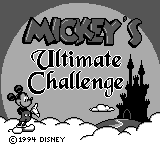Screenshot Mickey's Ultimate Challenge