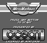 Screenshot Micro Machines