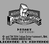 Screenshot Mighty Morphin Power Rangers