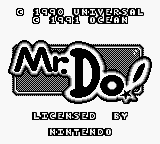 Screenshot Mr. Do!