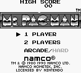 Screenshot Ms. Pac-Man