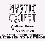 Screenshot Mystic Quest