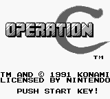 Screenshot Operation C