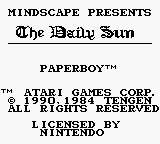 Screenshot Paperboy
