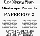 Screenshot Paperboy 2