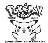 Screenshot Pokémon : Version Jaune, Édition Spéciale Pikachu