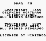 Screenshot Shaq Fu