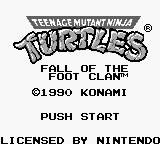 Screenshot Teenage Mutant Ninja Turtles : Fall of the Foot Clan