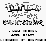 Screenshot Tiny Toon Adventures : Dokidoki Sport Festival