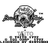 Screenshot World Beach Volley : 1992 GB Cup