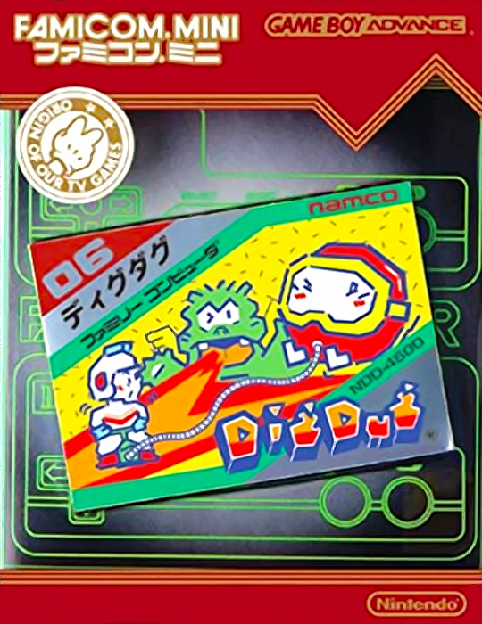Famicom Mini 16 : Dig Dug
