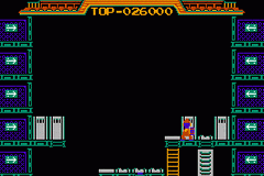 Screenshot Famicom Mini 14 : Wrecking Crew