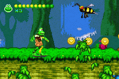 Screenshot Frogger Advance : The Great Quest