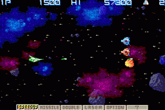 Screenshot Gradius Galaxies