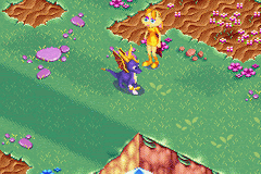 Screenshot Spyro 2 : Season of Flame