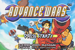 Screenshot Advance Wars