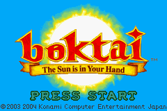 Screenshot Boktai : The Sun Is in Your Hand