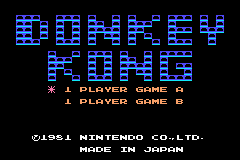 Screenshot NES Classics : Donkey Kong
