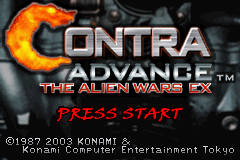 Screenshot Contra Advance : The Alien Wars EX