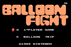 Screenshot Famicom Mini 13 : Balloon Fight
