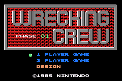Screenshot Famicom Mini 14 : Wrecking Crew