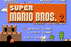 Screenshot Famicom Mini 21 : Super Mario Bros. 2