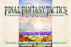 Screenshot Final Fantasy Tactics Advance
