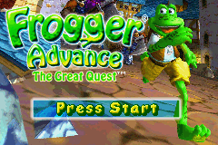 Screenshot Frogger Advance : The Great Quest