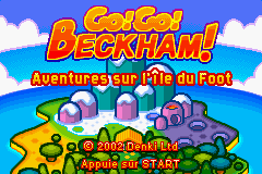 Screenshot Go! Go! Beckham! : Adventure on Soccer Island