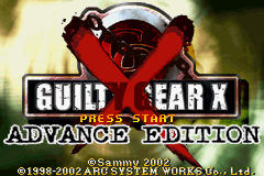 Screenshot Guilty Gear X : Advance Edition