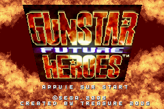 Screenshot Gunstar Future Heroes