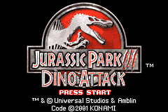 Screenshot Jurassic Park III : Dino Attack