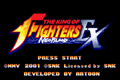 Screenshot The King of Fighters EX : Neo Blood