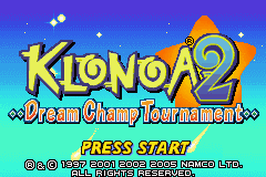 Screenshot Klonoa 2 : Dream Champ Tournament