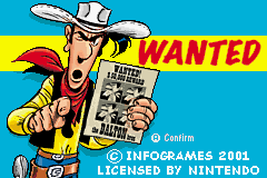 Screenshot Lucky Luke : Wanted!