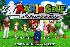 Screenshot Mario Golf : Advance Tour