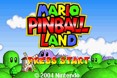 Screenshot Mario Pinball Land