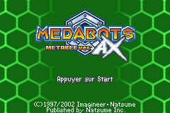 Screenshot Medabots AX : Metabee Ver.