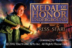 Screenshot Medal of Honor : Underground